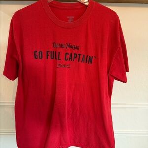 Captain Morgan T-Shirt with pull up captain face